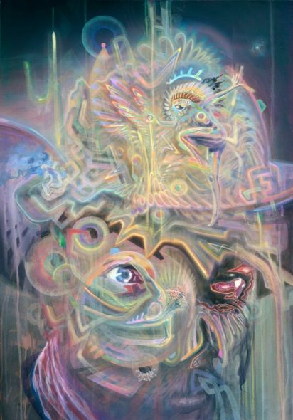 dennis konstantin bax, Hyperpop, visionary art, dmt, fantasy, abstract, art, psychedelic, surealism, surrealismus, prints, schamanismus, quantum realism, gequantelter realismus, dali, cyber, berühmter deutscher maler, famous german artist, ayahuasca art