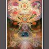 Psychedelic Visionary art print dennis konstantin bax poster kunstdruck ayahuasca psychedelische kunst hamburg