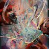 Psychedelic abstract fine art print limited edition by dennis konstantin bax