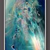 Visionary psychedelic art print ayahuasca psychedelische kunst kunstdruck Dennis Konstantin Bax Two Birds fighting with each other