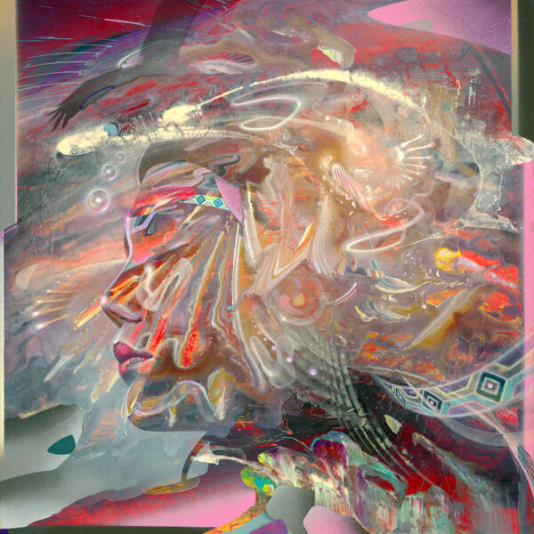 abstract psychedelic visionary art portrait konstantin bax 2