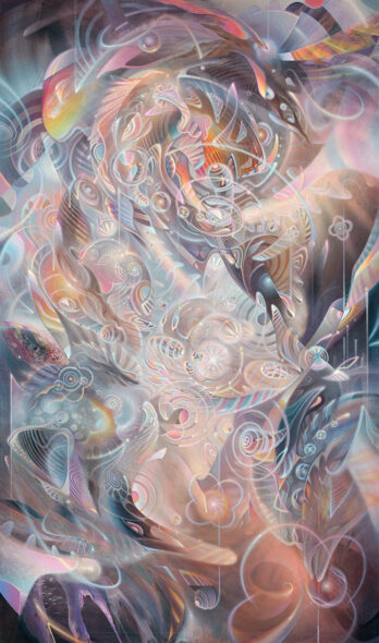 psychedelic abstract visionary art konstantin bax creativity