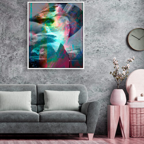 limited edition print konstantin bax abstract psychedelic art portrait 2