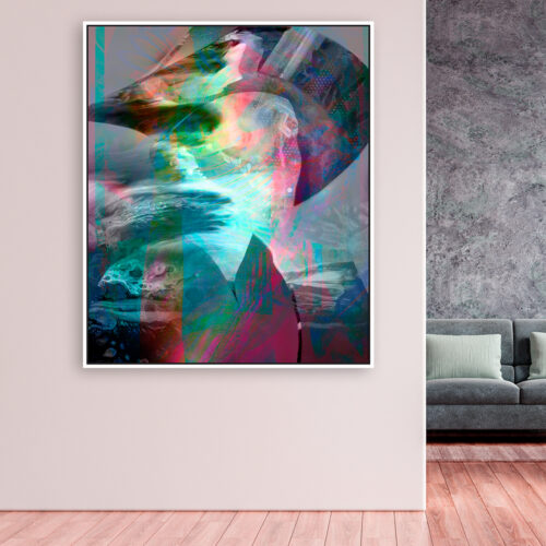limited edition print konstantin bax abstract psychedelic art portrait 3