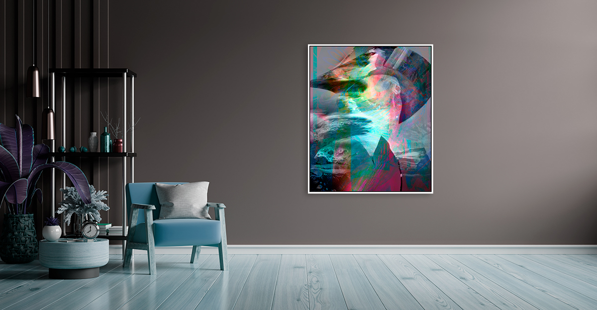limited edition print konstantin bax abstract psychedelic art portrait 4
