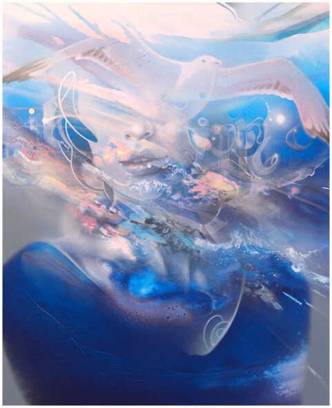 Konstantin Bax Paintings Psychedelic Art Visionary For sale kunst malerei 5