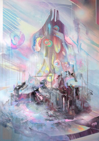 Konstantin Bax Paintings Psychedelic Art Visionary For sale kunst malerei 3