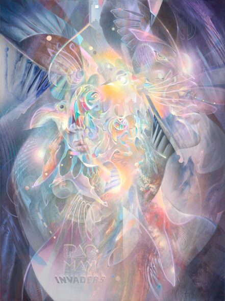 Artprint poster psychedelic visionary art konstantin bax limited edition 22