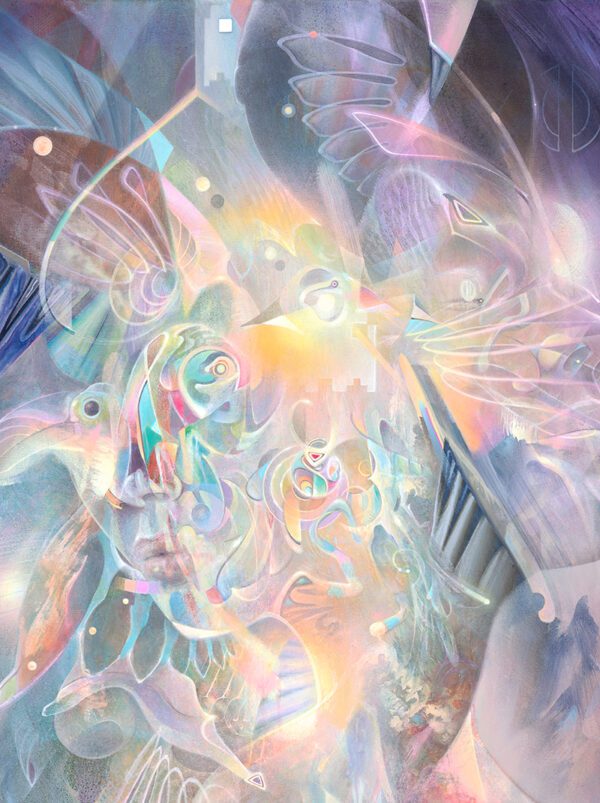 Artprint poster psychedelic visionary art konstantin bax limited edition 23