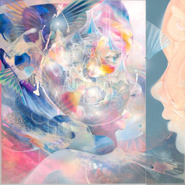 Artprint poster psychedelic visionary art konstantin bax limited edition 27
