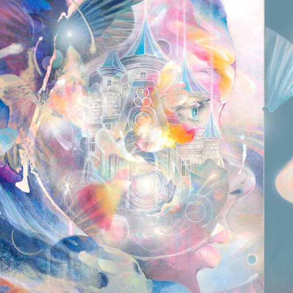 Artprint poster psychedelic visionary art konstantin bax limited edition 28