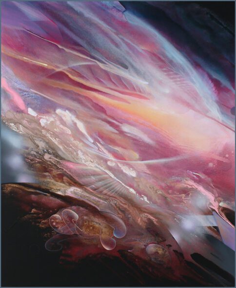 Konstantin Bax Original Psychedelic visionary contemporary art hamburg psychedelische kunst 6