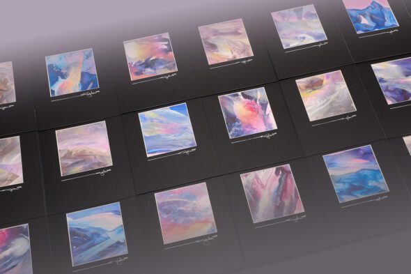 Psychedelic Art Konstantin Bax Limited Edition box set artprints limitierte kunstdrucke mappe 2