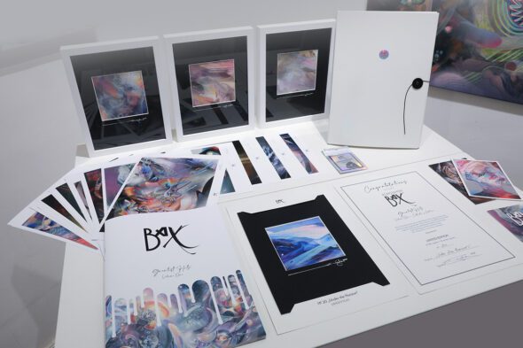 Konstantin Bax Limited Edition box set artprints limitierte kunstdrucke mappe 4