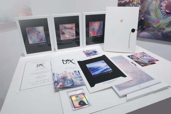 Psychedelic Art Konstantin Bax Limited Edition box set artprints limitierte kunstdrucke mappe 5