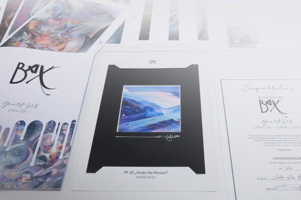 Konstantin Bax Limited Edition box set artprints limitierte kunstdrucke mappe 6