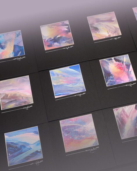 Konstantin Bax Limited Edition box set artprints limitierte kunstdrucke mappe 12