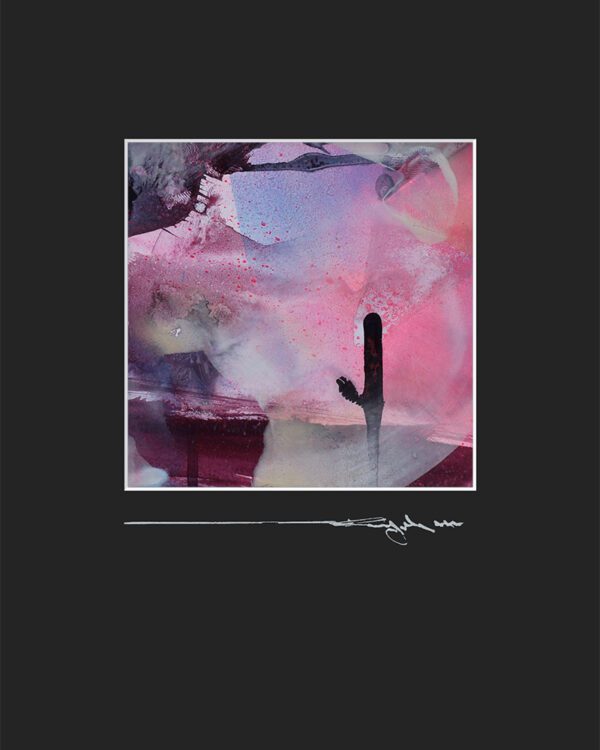Konstantin Bax Lim ited Edition Psychedelic Art Visionary Original Painting Psychedelische Kunst 5