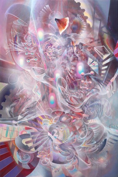 psychedelic visionary art prints poster konstantin bax fine art surealism surrealismus hamburg psychedelische kunst 9